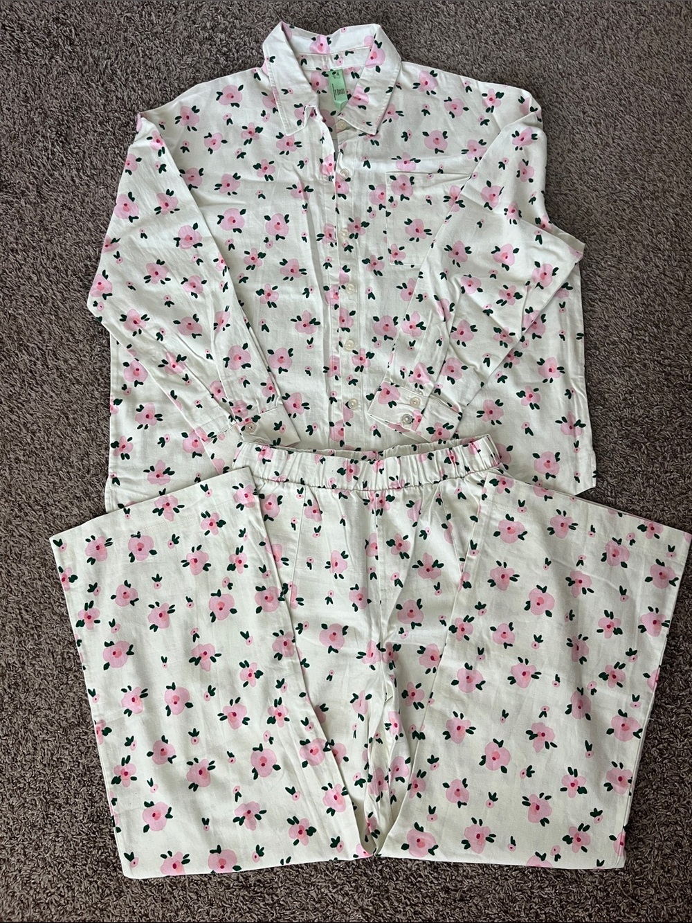 Honeydew Pajama Set